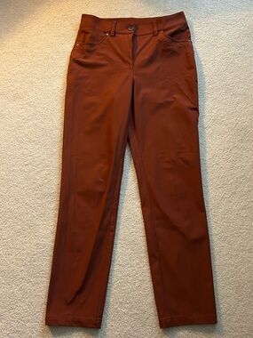 Lululemon City Sleek 5 Pocket 7/8 Pant
- Dark Terracotta